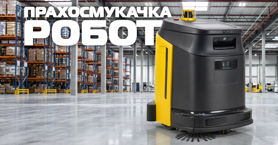 Индустриална прахосмукачка робот под наем